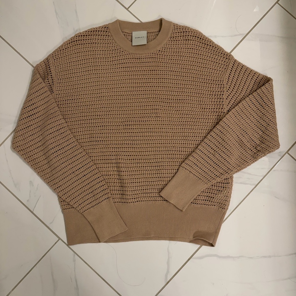 Varley Women's Beige Knit Sweater - Picture 5 of 8